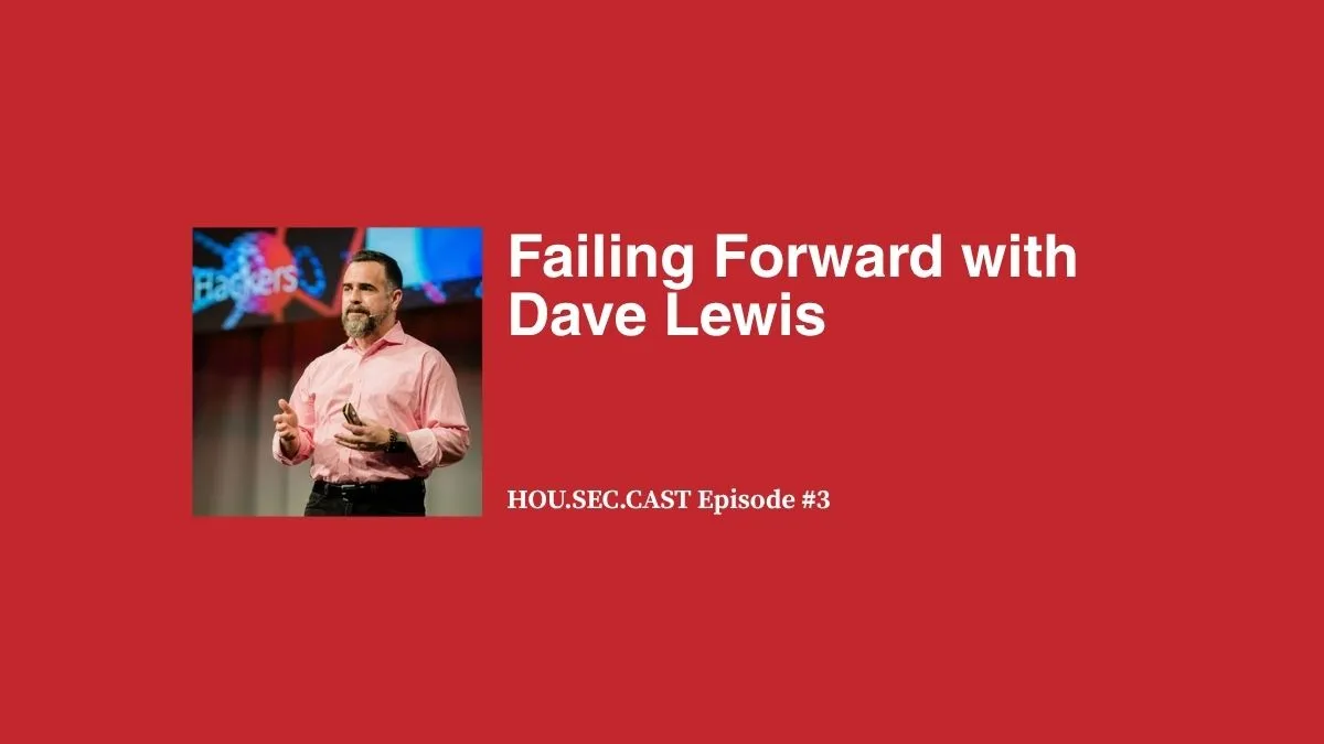 Failing Forward with Dave Lewis